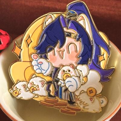 洛晨曦代号鸢金属徽章