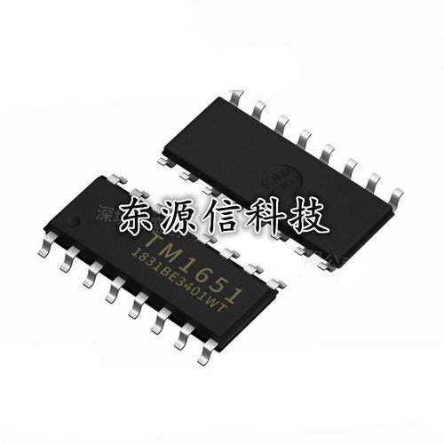 全新原装 TM1651 贴片SOP16 4X7段7Key LED数码管 面板驱动IC