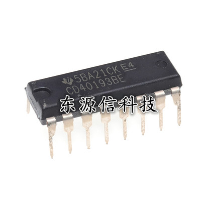 全新原装 CD40193 CD40193BE DIP-16 二进制计数器/逻辑芯片 直插