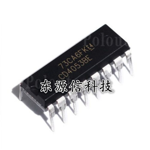 全新国产 CD4053 CD4053BE 直插DIP16 CMOS多路选择开关-模拟开