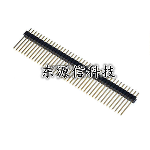 1*40P 1.27间距 1.27MM 单排直插排针 直针长7.2MM/11MM/14MM