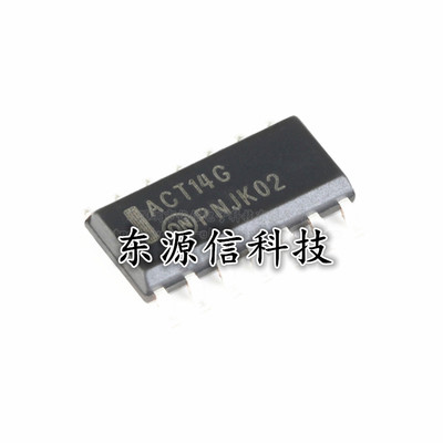 全新 MC74ACT14DR2G 贴片SOP-14 带施密特触发器输入的六角反相器