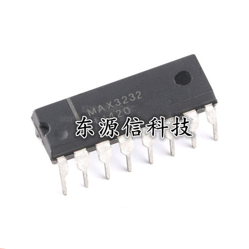 直插 MAX3232CPE 接口-驱动器/接收器/收发器 DIP-16