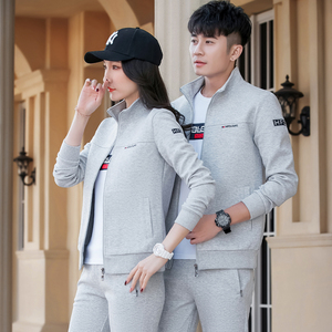 2022新款361运动服套装男女春秋情侣装乔丹诺休闲男装三件套纯棉