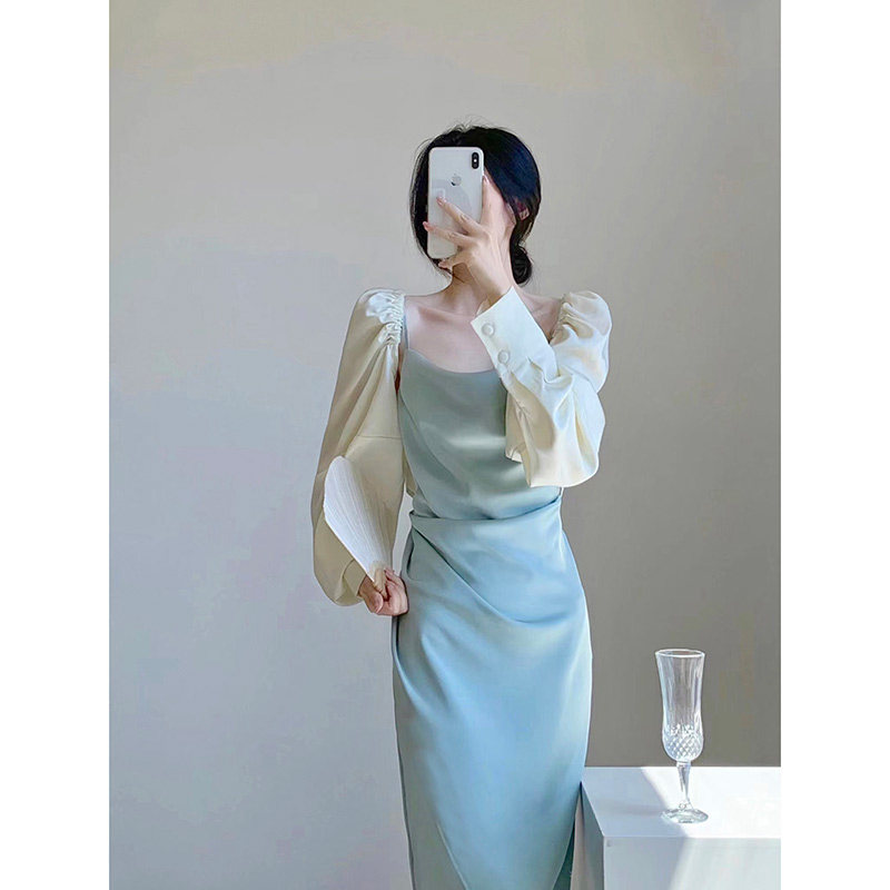 时尚气质名媛高级感两件套
