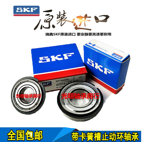 带卡簧槽SKF轴承60026005ZNR