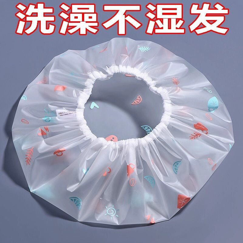 手绘浴帽防水洗澡沐浴帽子家用淋