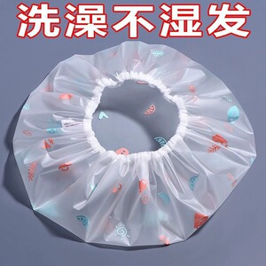 手绘浴帽防水洗澡沐浴帽子家用淋