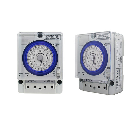 AC220V 110V可编程指针式时控开关TB-388 Timer Switch时间控制器