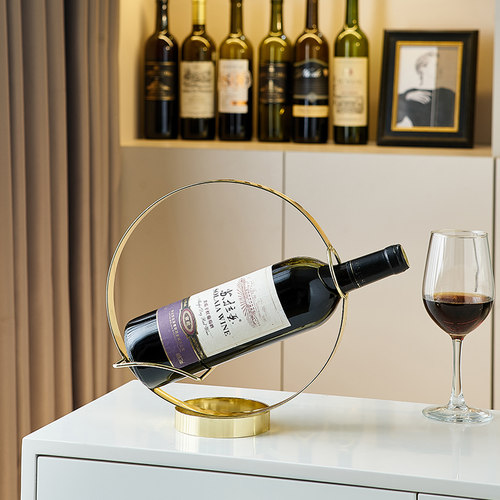 红酒架摆件家居客厅玄关餐桌边柜酒柜酒吧装饰品乔迁一件