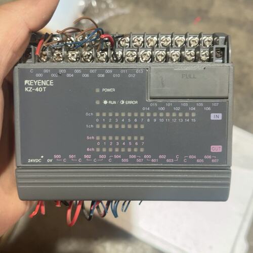 议价-基恩士PLC KZ-40T，原装进口，24V DC供电，16-可维修