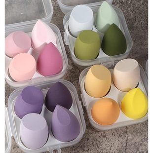 粉底上妆神器擦粉底液粉卜干湿两用擦脸的海绵球化妆求蛋蛋补妆蛋