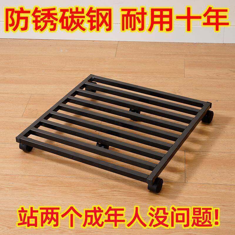 花盆垫底托盘带轮沥水托盘底座长方形花架底座万向轮移动底座加厚