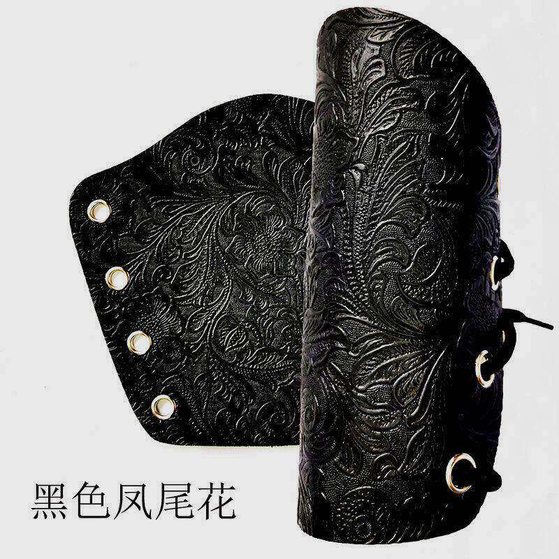 汉服护腕束袖古风复古刺绣明制汉服锦衣卫飞鱼服男配饰山文甲护臂
