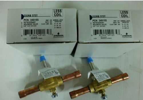 EMERSON 200RB9T7T VLC 7/8焊接接口艾默生活塞式电磁阀064766