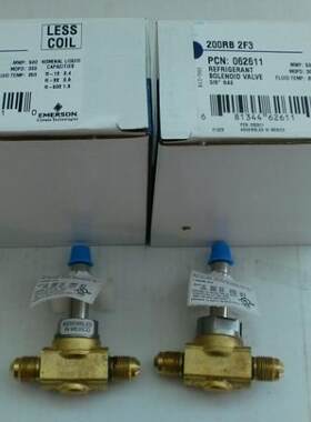 EMERSON 200RB6T4T VLC 1/2焊接接口艾默生活塞式电磁阀047546