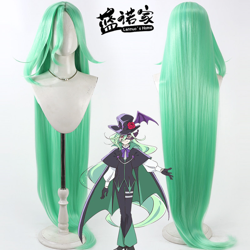 【蓝诺家】名侦探光之美少女 尼基cos假发Nijī 仿真头皮多色混丝