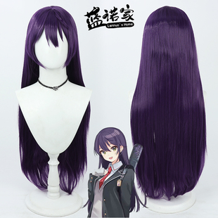 蓝诺家 YouTube虚Vtuber拟播主 虚空使者剑持刀也cos假发性转造型