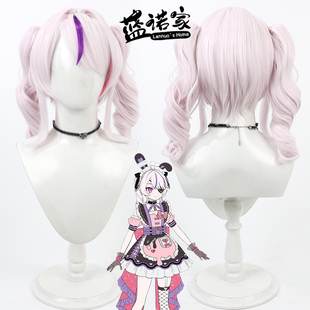 蓝诺家虚拟vtuber播主六期生Maria Marionette cos假发新衣装造型