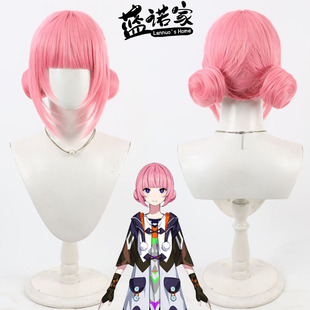 【蓝诺家】虚拟歌手YouTube 神椿花谱cos假发全新形态 枭第六形态