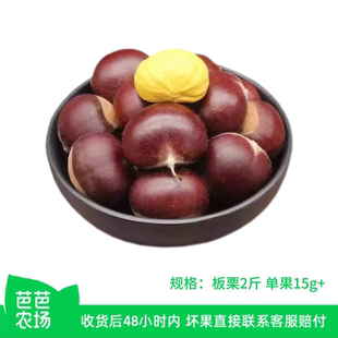 单果15g 新鲜板栗2斤 芭芭农场兑换