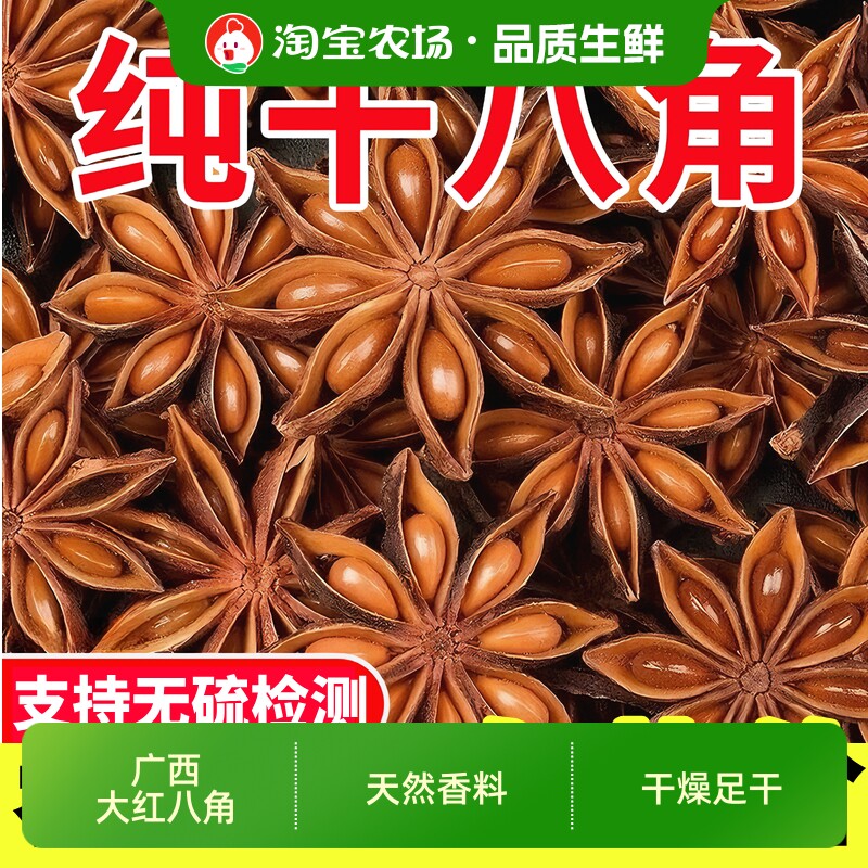 广西八角大料大茴香家用图片