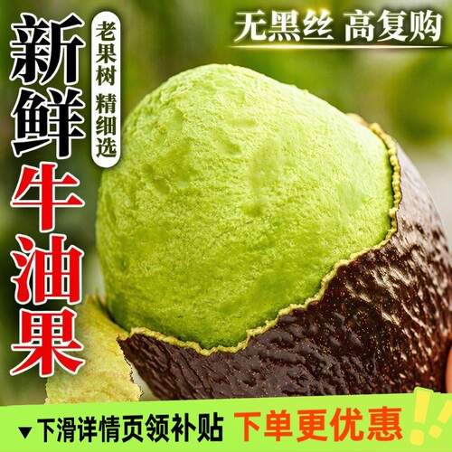 牛油果新鲜水果大果当季整箱批发包邮哈斯孕妇进口一级鳄梨辅食