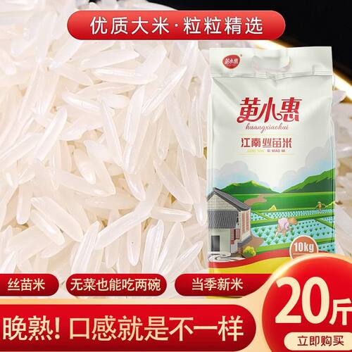 黄小惠江南丝苗米南方长粒大米