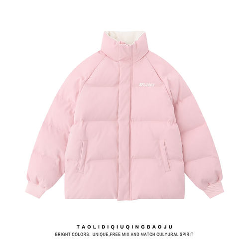 日系复古简约基础款棉服