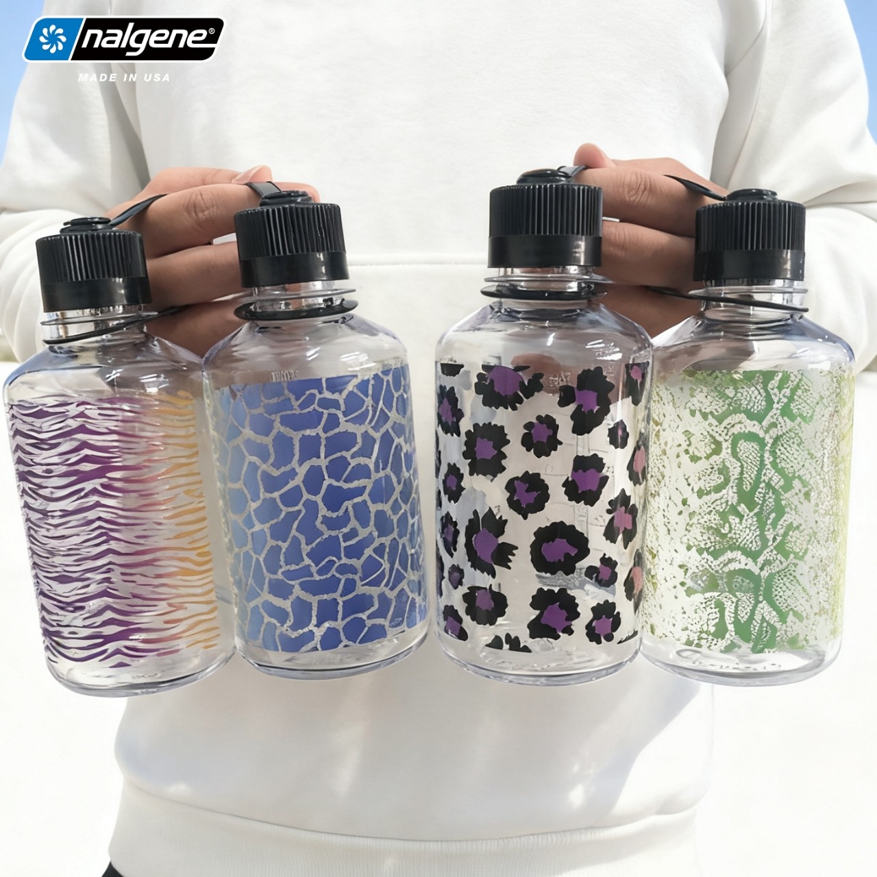 nalgene乐基因花纹涂鸦款水杯