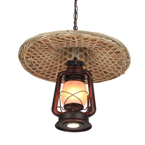 马灯复古饭店吧台民宿吊灯火焰灯