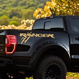 福特皮卡贴纸游骑侠车贴汽车Ranger拉花车贴纸车厢贴花汽车装饰贴