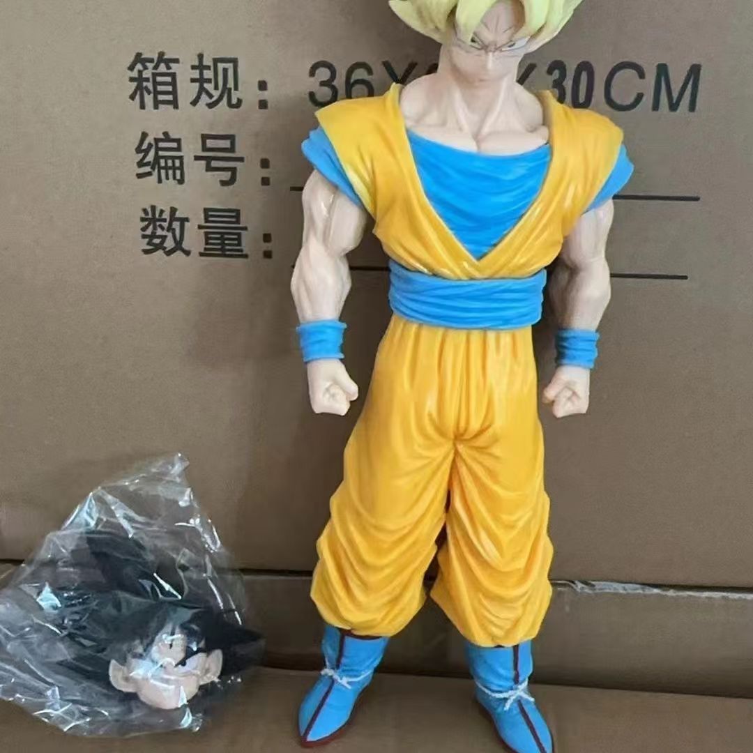 无限Z战士悟空  双头雕像复刻手办 雅木茶普通款模型卡通动漫桌面