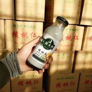 云南特产 富源七彩天香核桃乳植物蛋白饮料瓶装 250ml 1*12瓶