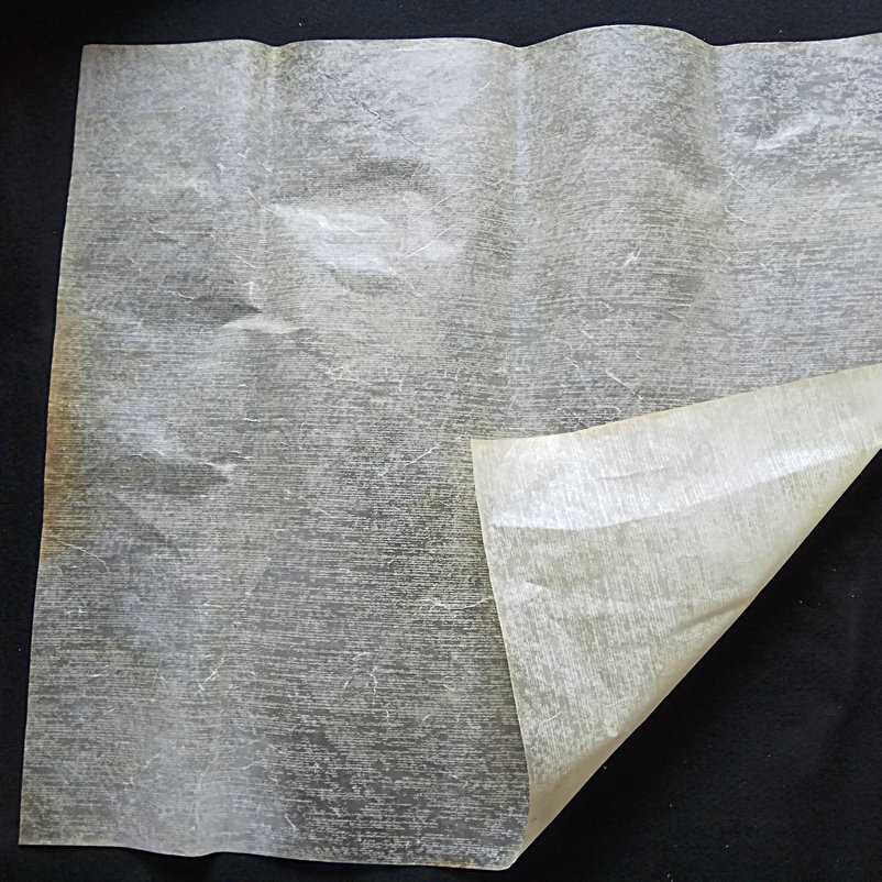 臭味油膜桐油纸中药伤口防渗漏底纸 骨外科跌打敷药韧性透明油纸