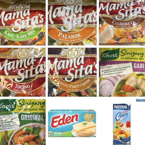 Philippine product kare Tocino PALABOK  Adobo Sinigang