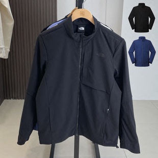 25新款 户外防风防泼水Elite立领软壳衣8BYQ TheNorthFace北面男士