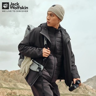 24新款 Wolfskin狼爪ARCADEN情侣防水鹅绒三合一冲锋衣A62265 Jack