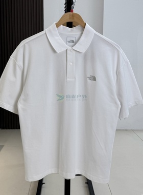 THeNorthFace北面短袖男士25春夏新款户外棉质透气POLO衫T恤8BWQ