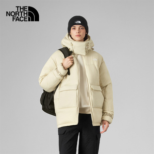 TheNorthFace北面UE系列女户外防风700蓬鹅绒中长羽绒服外套8E2F