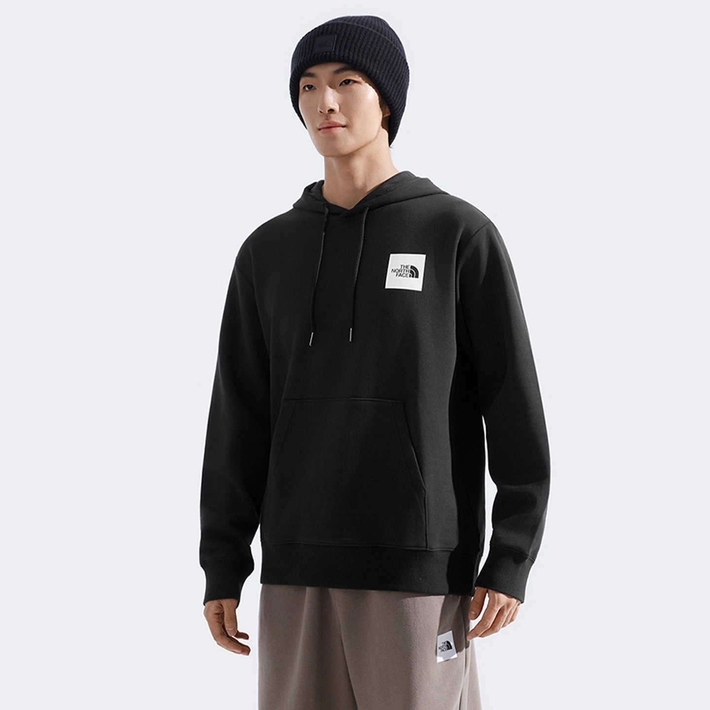 北面男子保暖透气户外休闲卫衣