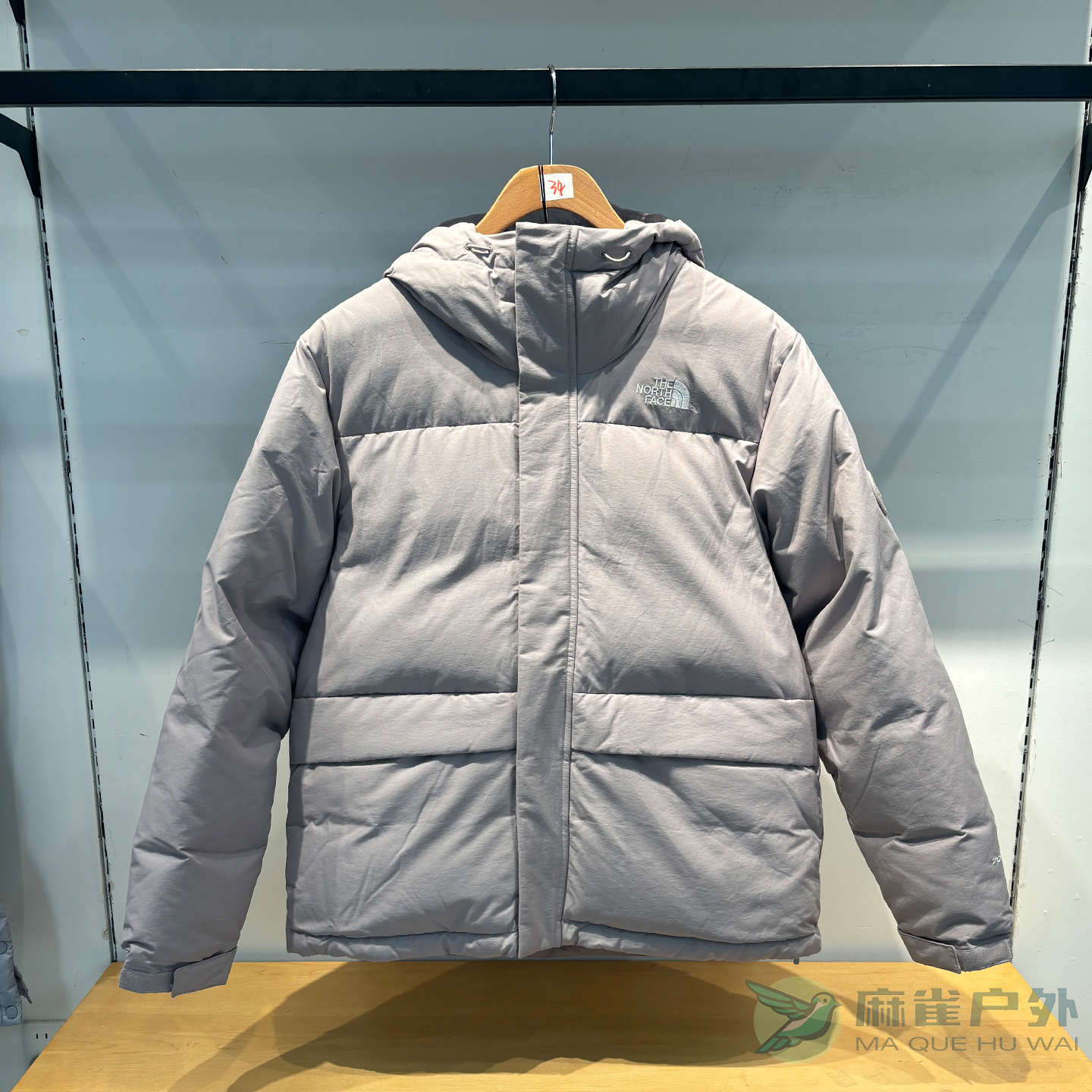 北面户外防水700蓬鹅绒羽绒服男