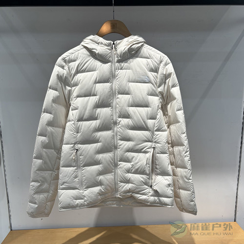 北面户外女士连帽鹅绒羽绒服