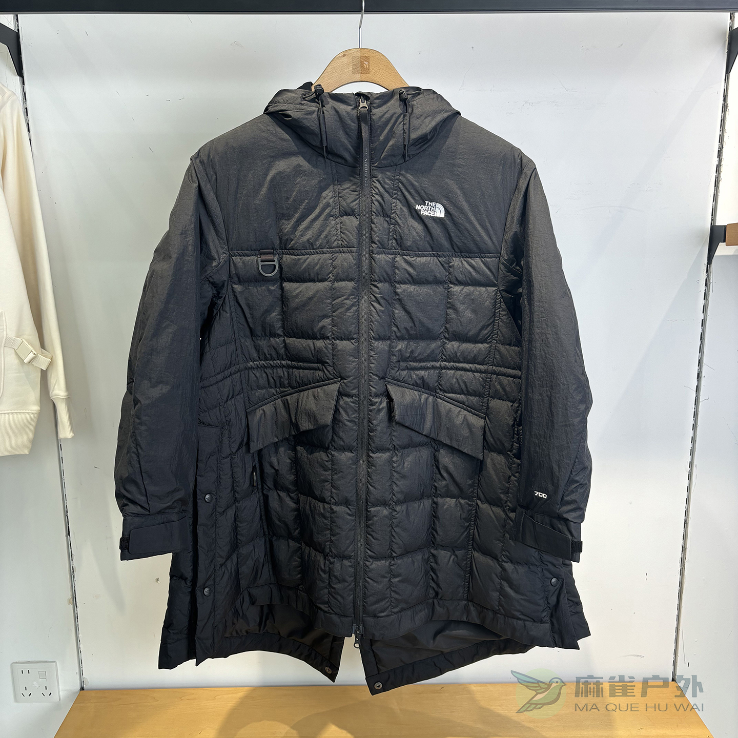 北面户外女士UE系列长款羽绒服