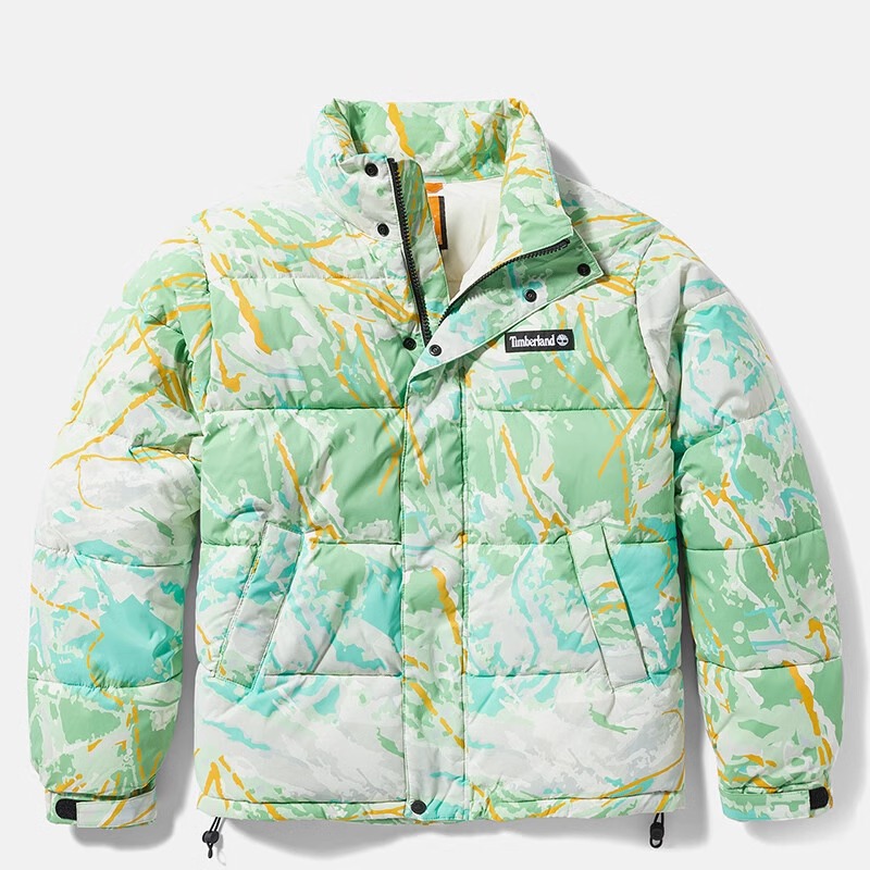 添柏岚户外休闲保暖防泼水棉服男