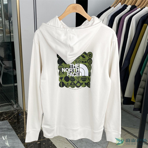 北面男女户外针织连帽卫衣帽衫