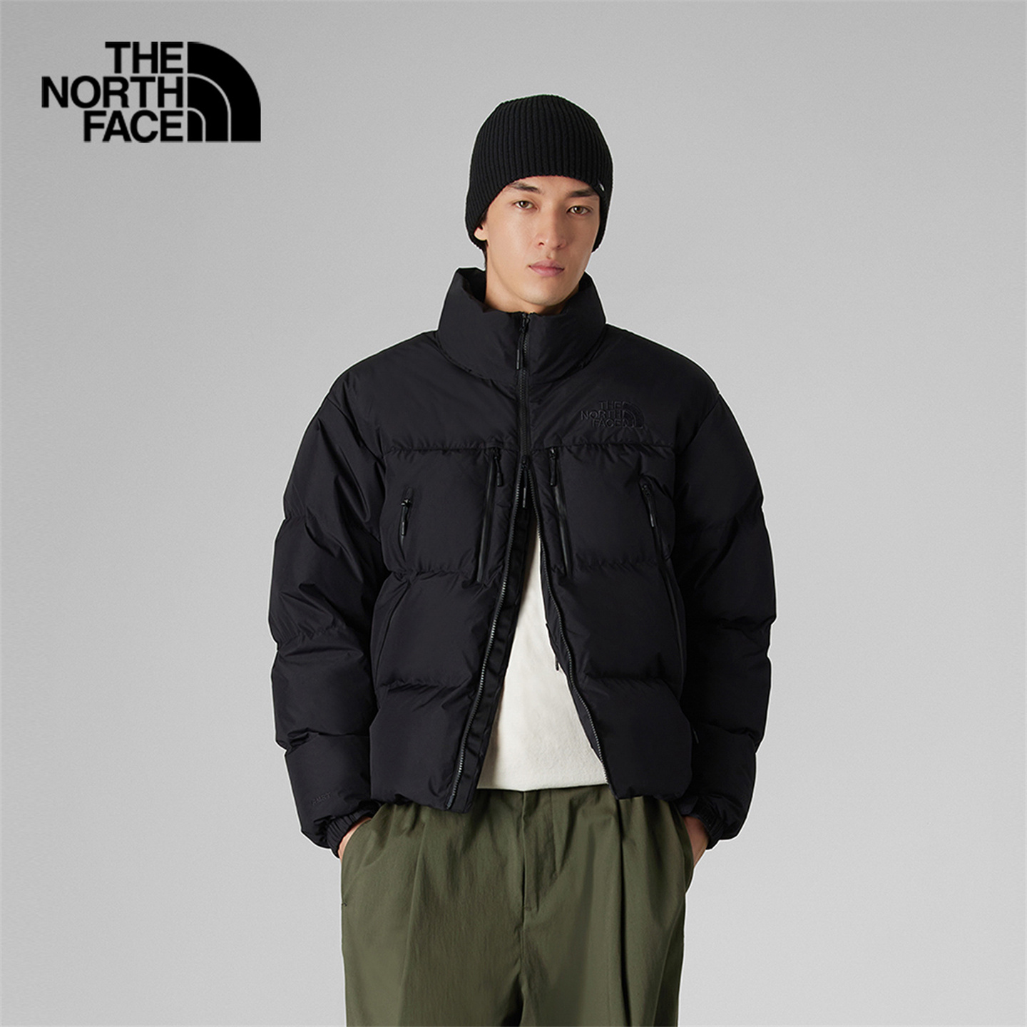 北面户外UE男女款鹅绒羽绒服外套