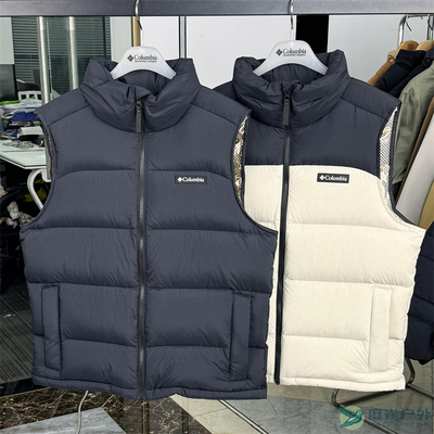 哥伦比亚热能700蓬鹅绒羽绒马甲