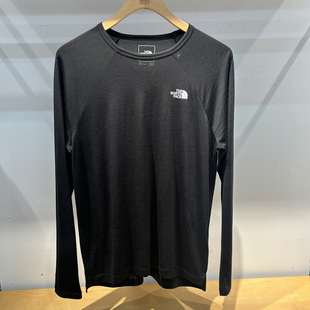 打底T恤8DRG 户外美利奴羊毛长袖 25秋冬新款 TheNorthFace北面男士