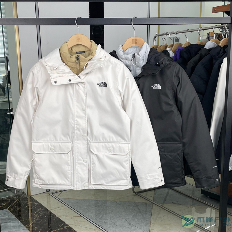 24秋冬新款TheNorthFace北面女户外防水羽绒内胆三合一冲锋衣88RW